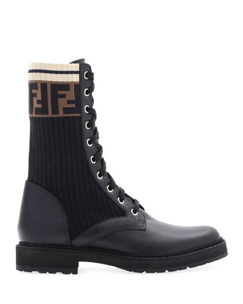 green fendi boots|Fendi military boots.